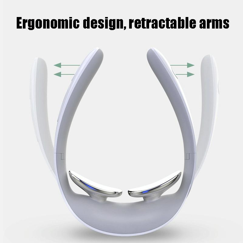 Mini Cervical Vertebra Massager For Neck Protection 159X129X61.5 Mm - White