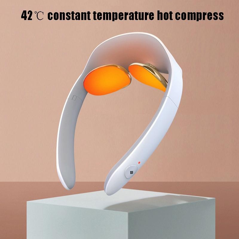 Mini Cervical Vertebra Massager For Neck Protection 159X129X61.5 Mm - White