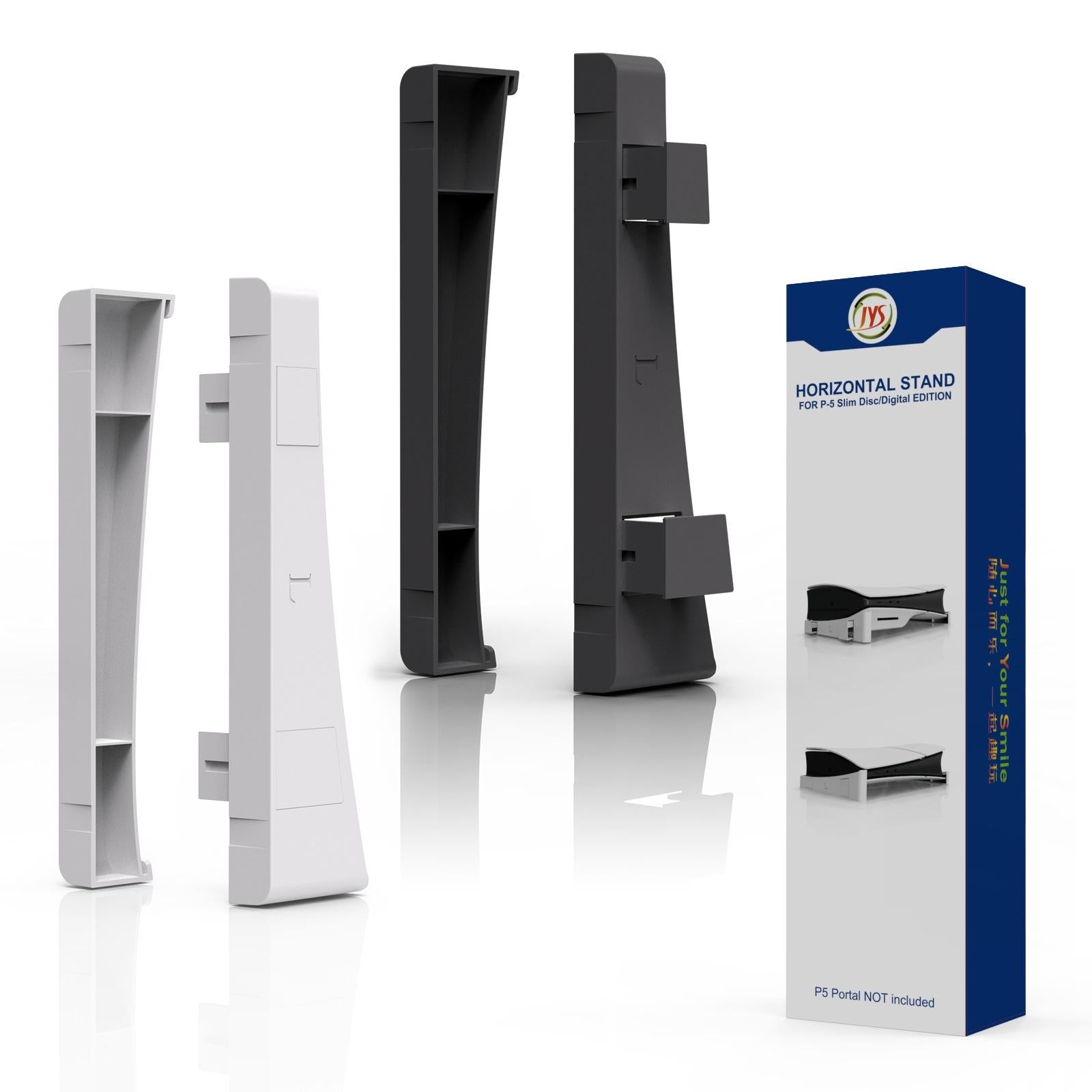 Universal Horizontal Stand For Ps5 Slim - Digital / Optical Drive Version - White