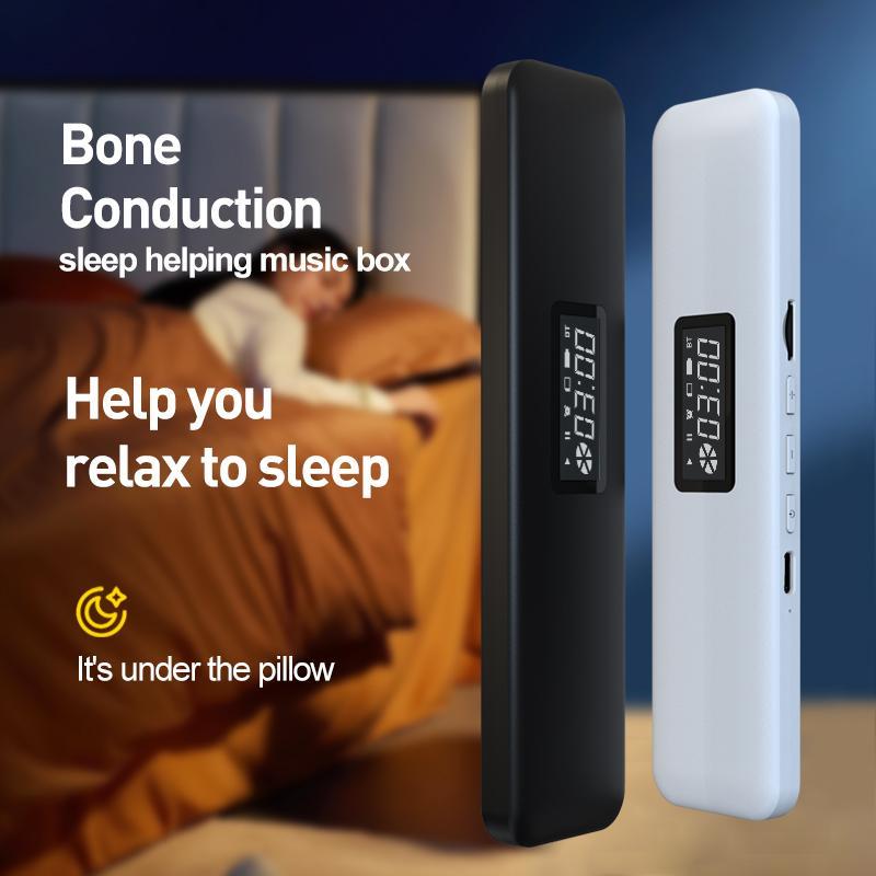 Bone Conduction Sleep Speaker Bluetooth 5.3 Fits All Devices - Grey