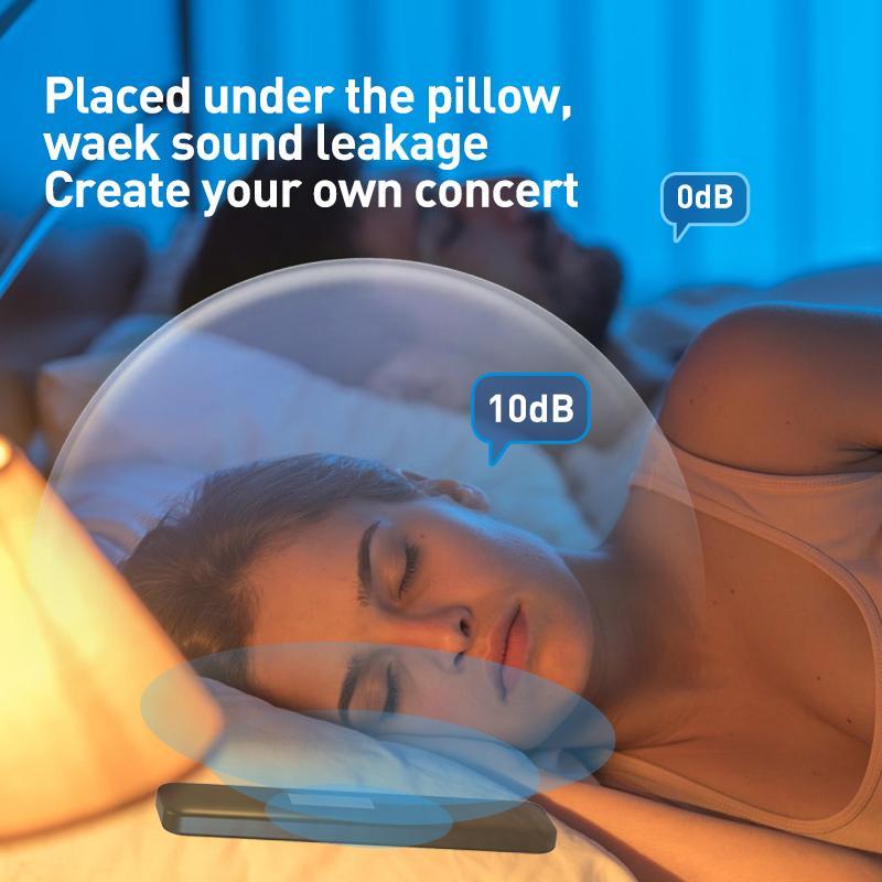 Bone Conduction Sleep Speaker Bluetooth 5.3 Fits All Devices - Grey