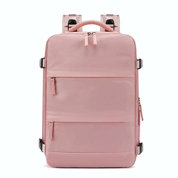Outdoor Travel Laptop Backpack - Army Green - Black