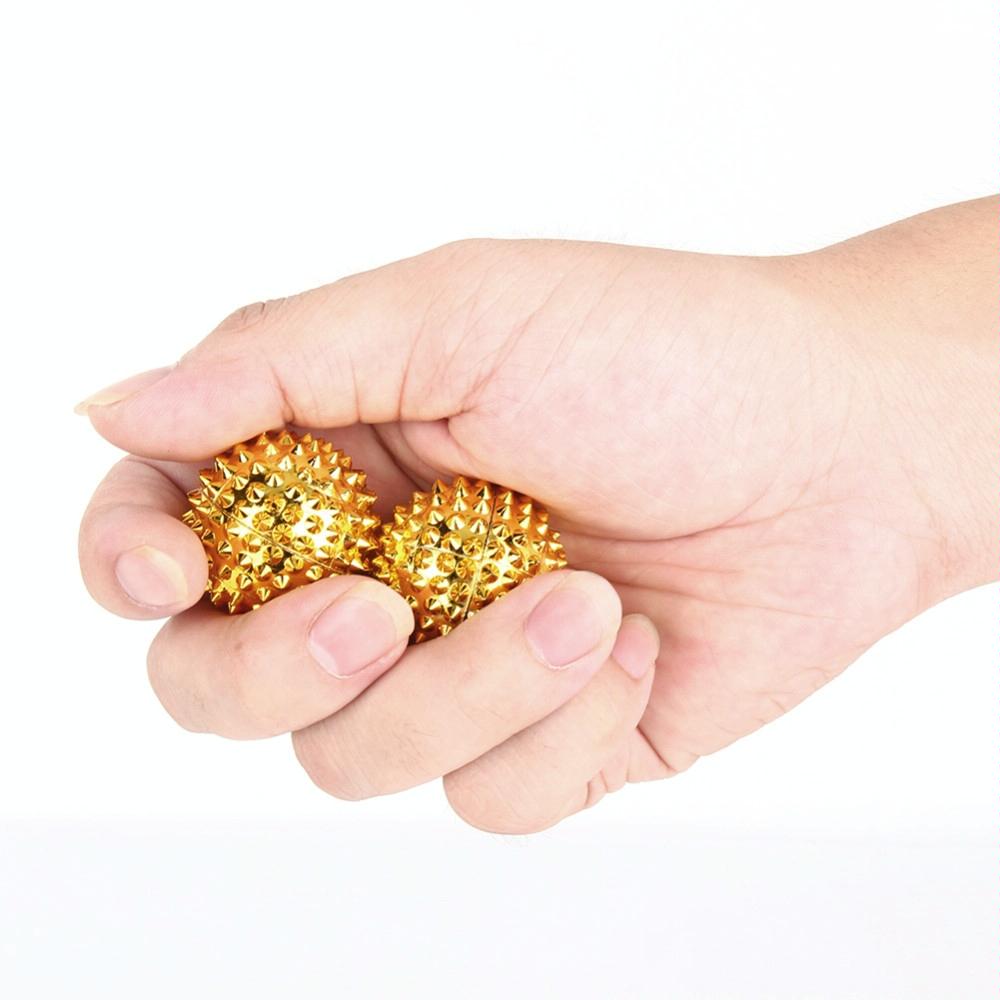 2-In-1 Magnetic Massage Ball For Muscle Relaxation 4.7Cm - Silver