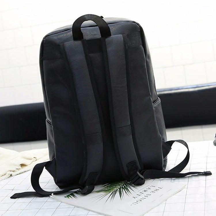 Men Casual Leather Shoulder Bag - Brown