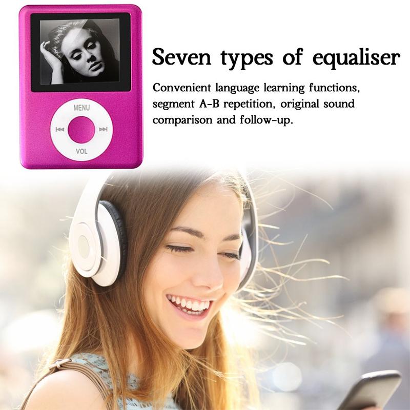 1.8 Inch Tft Mp4 Player W / Tf Slot Recorder Fm E Book & Calendar - Black