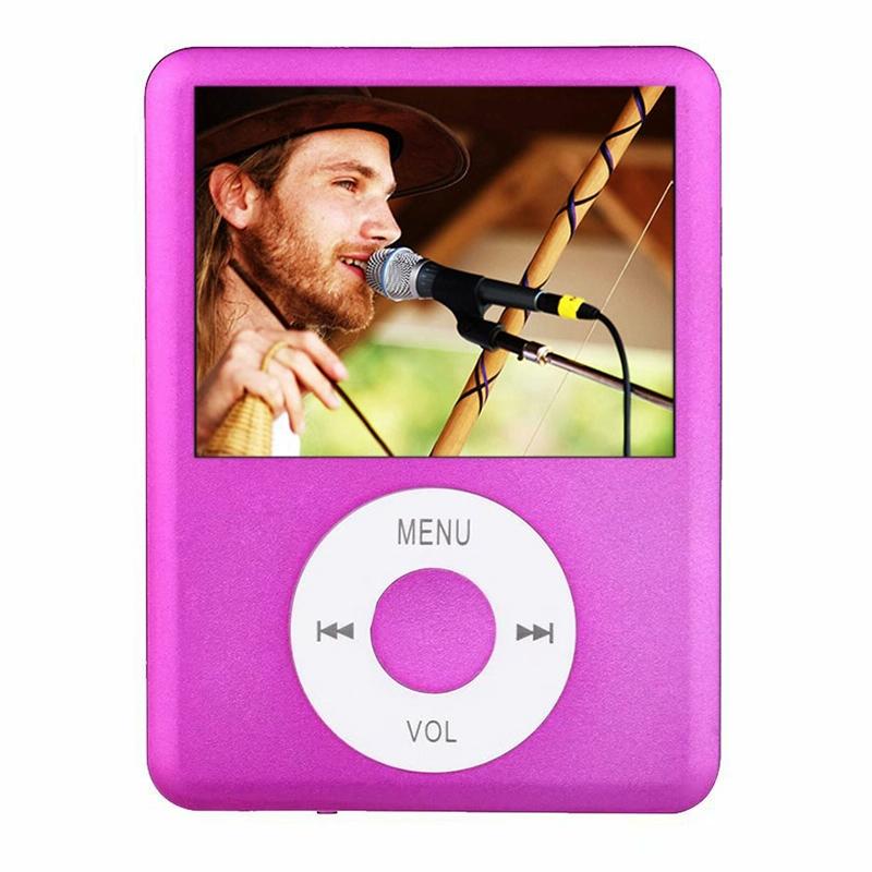 1.8 Inch Tft Mp4 Player W / Tf Slot Recorder Fm E Book & Calendar - Black