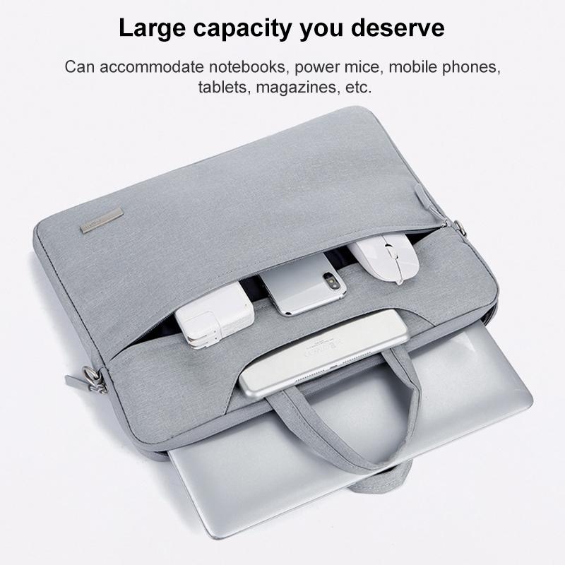 16.1 Inch Inner Bag with Shoulder Strap for Handbag or Laptop - Blue