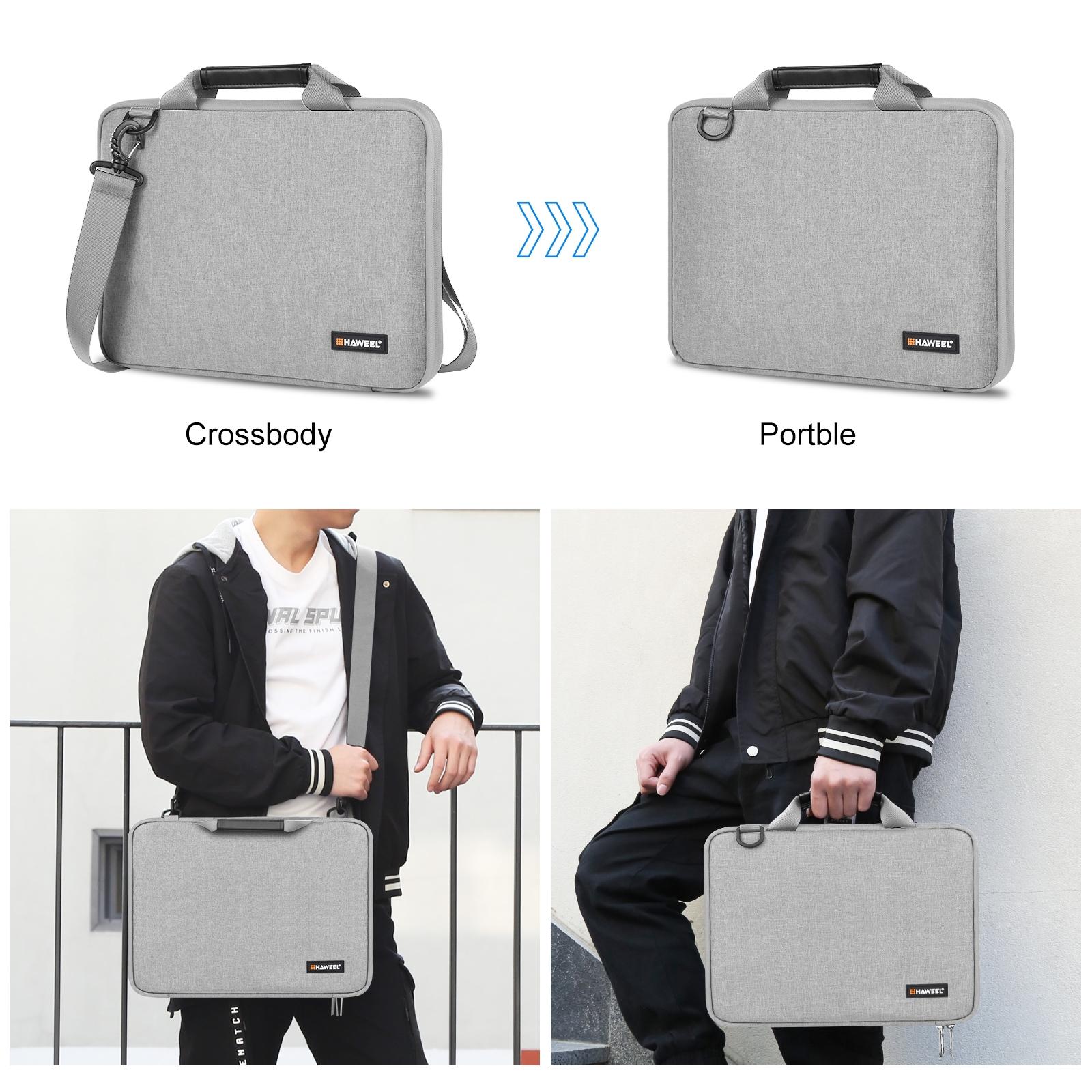 Convertible Laptop Bag for Macbook Thinkpad Asus Hp - Black