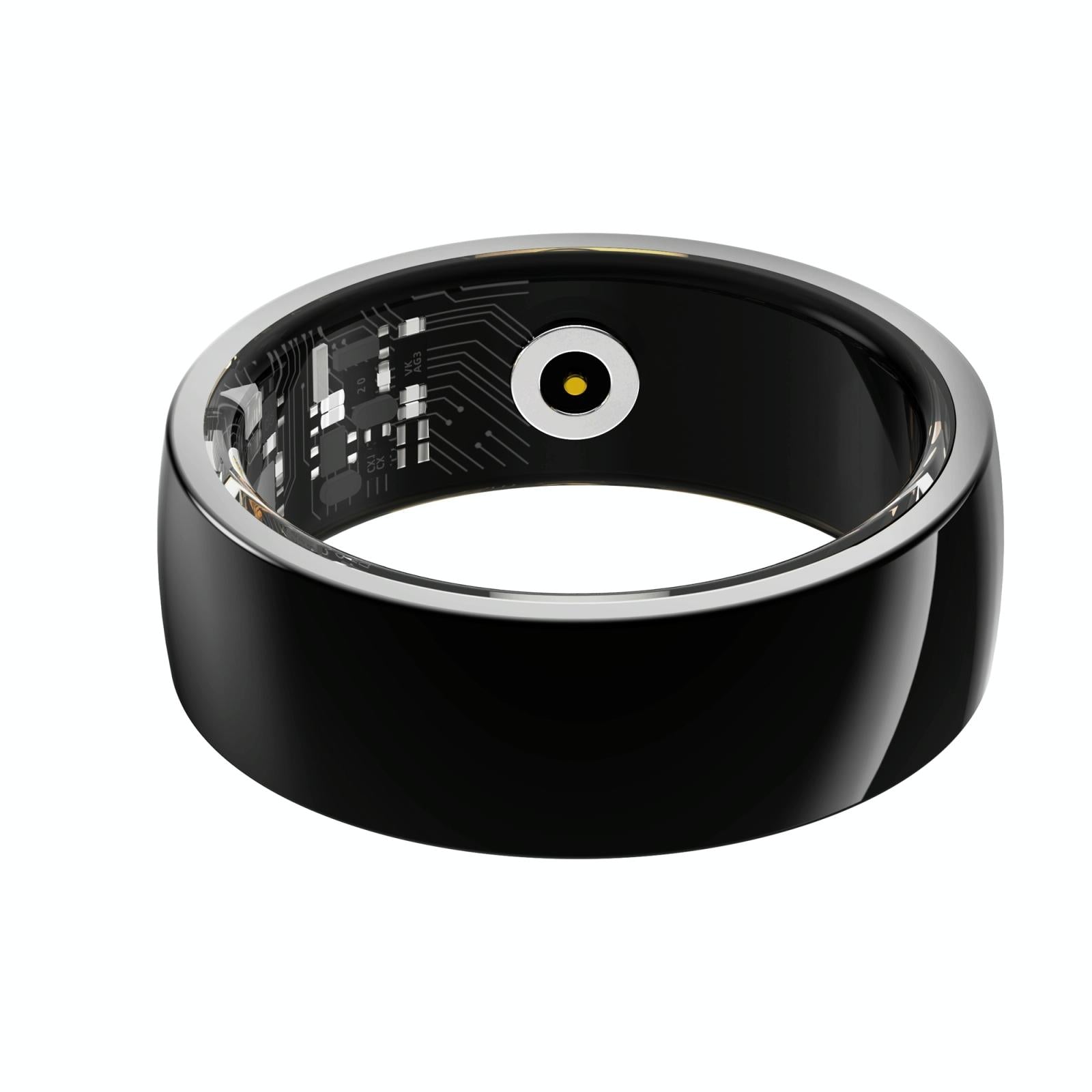Smart Ring For Health Monitoring And Family Care - Size 20 - Silver