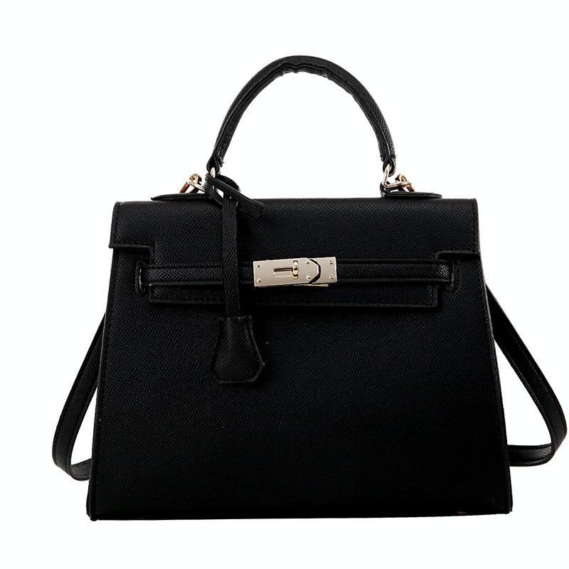 Stylish Winter Crossbody Bag for Women - Single Shoulder Kelly Design - Brown