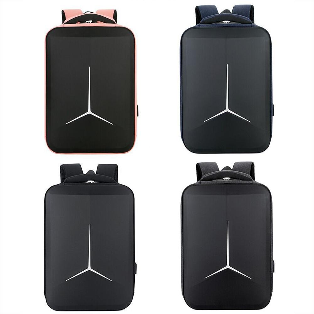 Waterproof Business Laptop Backpack with Usb Port - Multifunctional - Dark Gray - 15 Inch