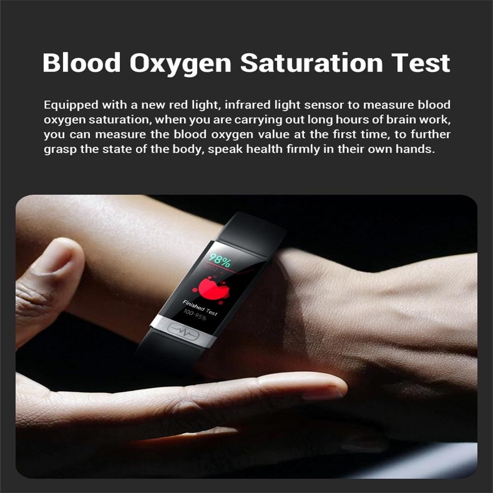 Smart Watch With Heart / Bp / Oxygen / Glucose Monitoring Available - Purple