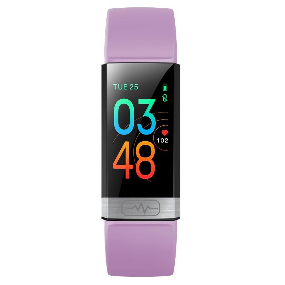 Smart Watch With Heart / Bp / Oxygen / Glucose Monitoring Available - Purple