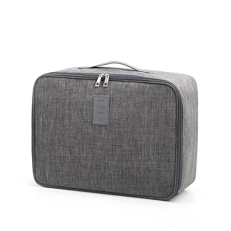 Large Capacity Cationic Trolley Suitcase for Trip Storage - Navy