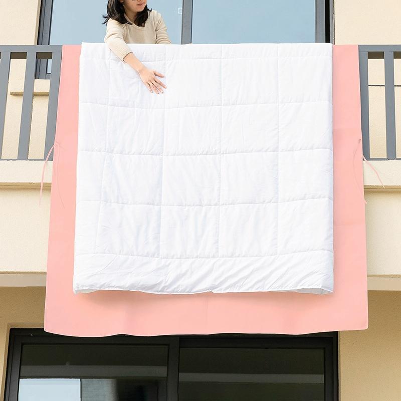 Thickened Non Woven Sunbed Quilt Mat - Pink