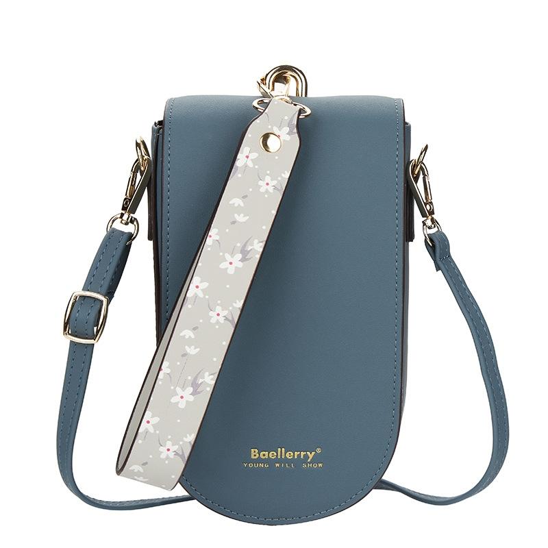 Multi Card Clutch For Women Mobile Phone - Blue