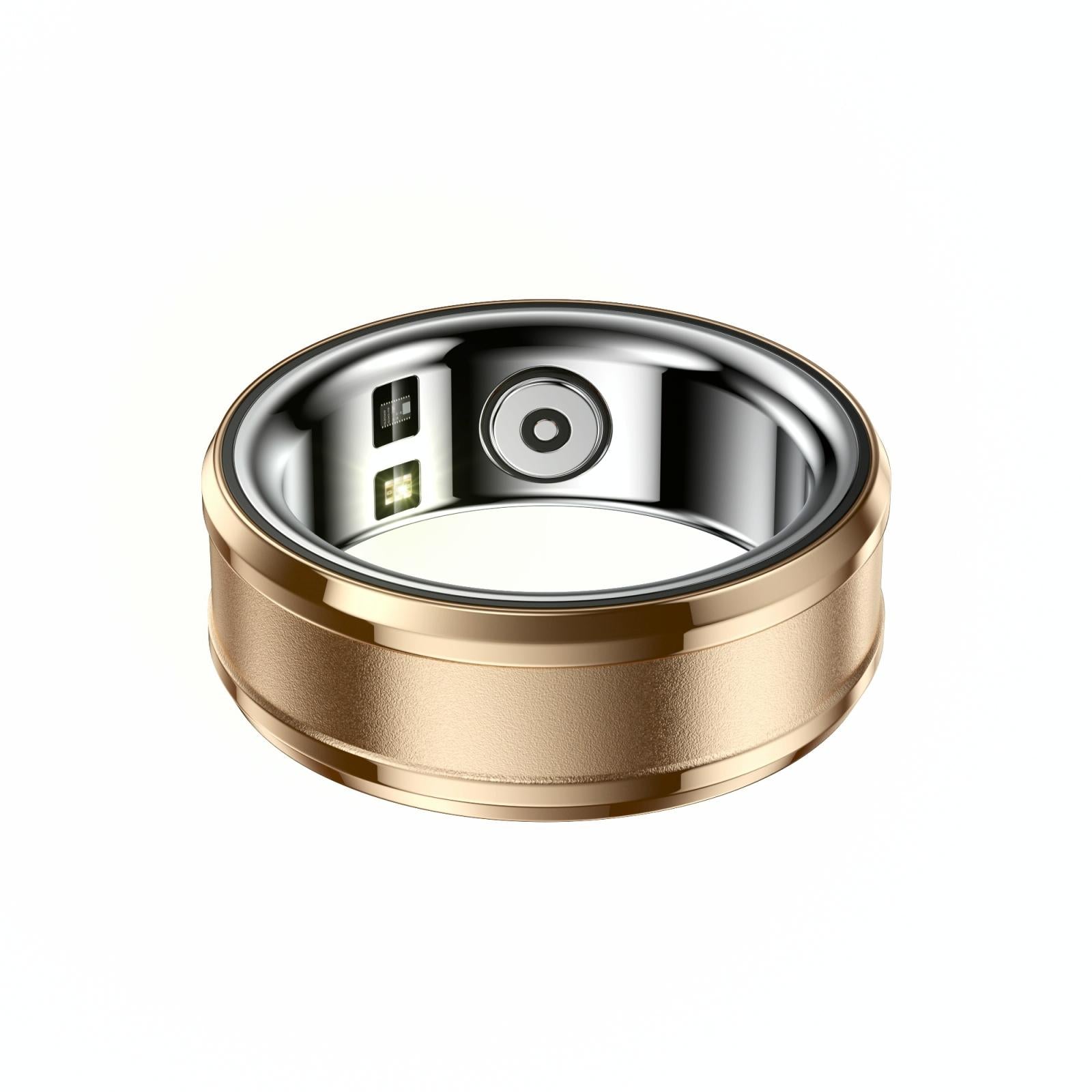 Smart Ring With Heart Rate Blood Oxygen And Sleep Monitoring - Size 20 - Blue