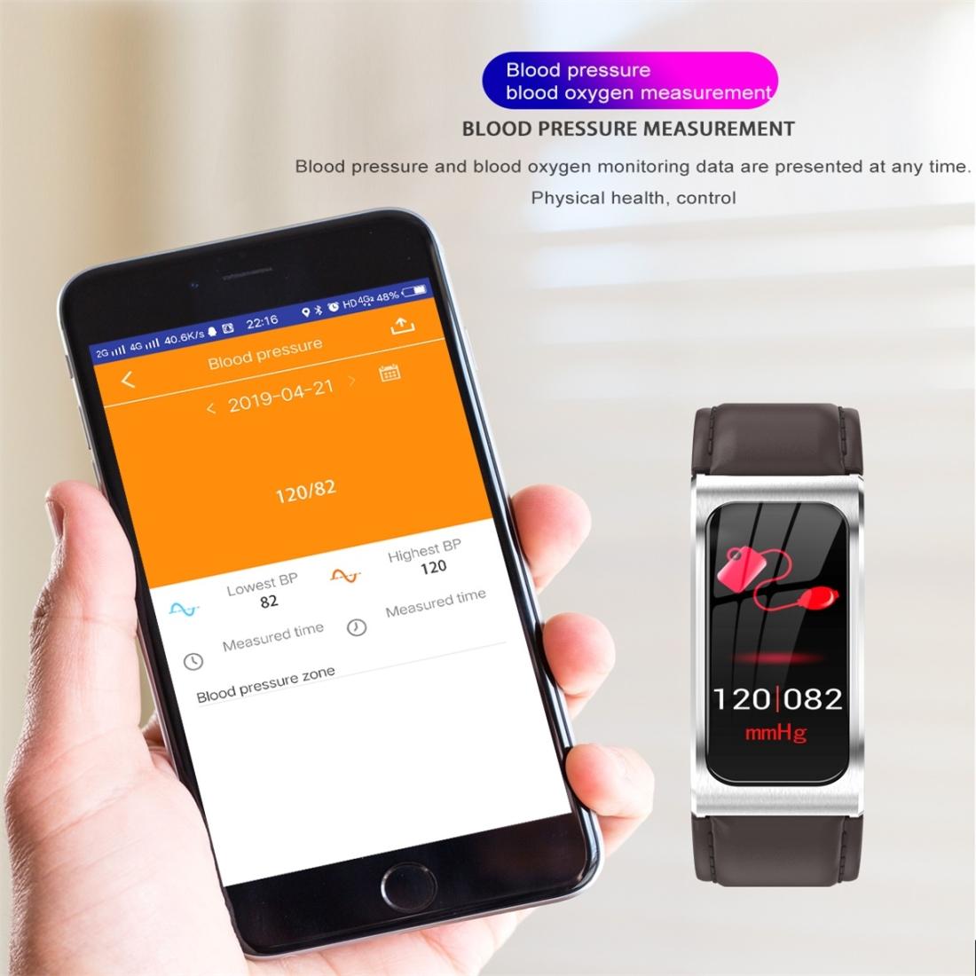 Waterproof Smart Watch With Heart Rate And Sleep Monitoring - Gold
