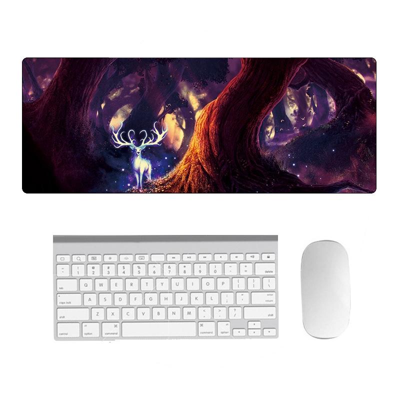 Fantasy Pattern Mouse Pad 300 X 800 X 5Mm Hand Painted - 3 Dream Landscape