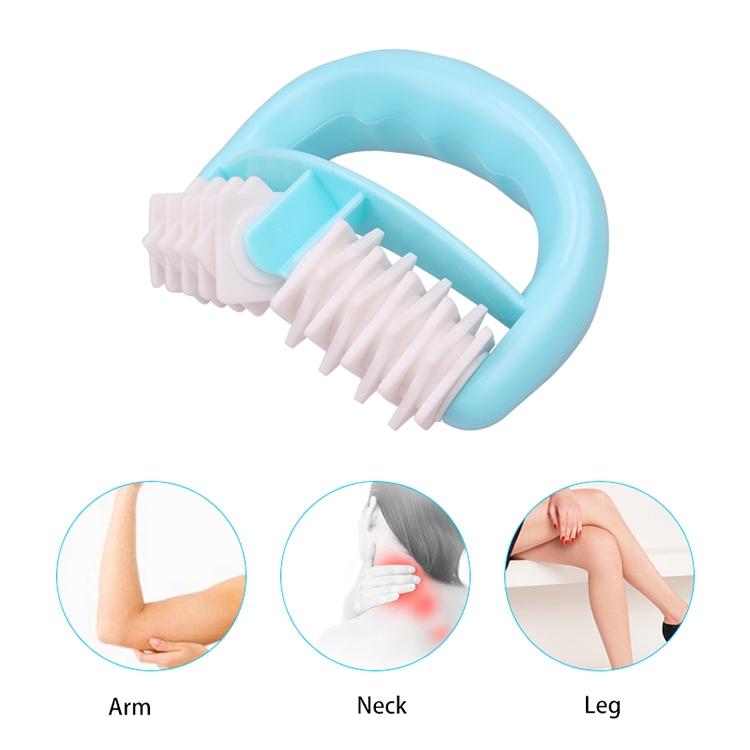 Portable Meridian Massager Compact Roller For Muscle Relief - Blue Dot