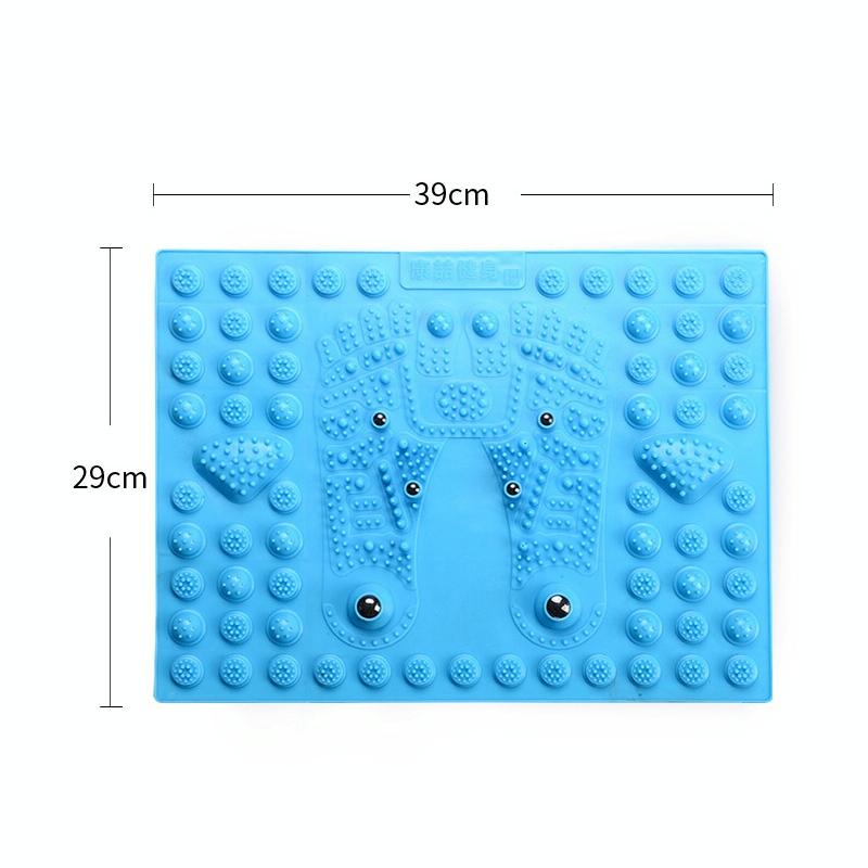 Foot Magnetic Therapy Massage Pad Toe Pressing Board - Red