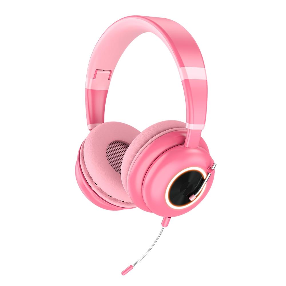 Foldable Wireless Headset With Mic Ke-29 - Blue