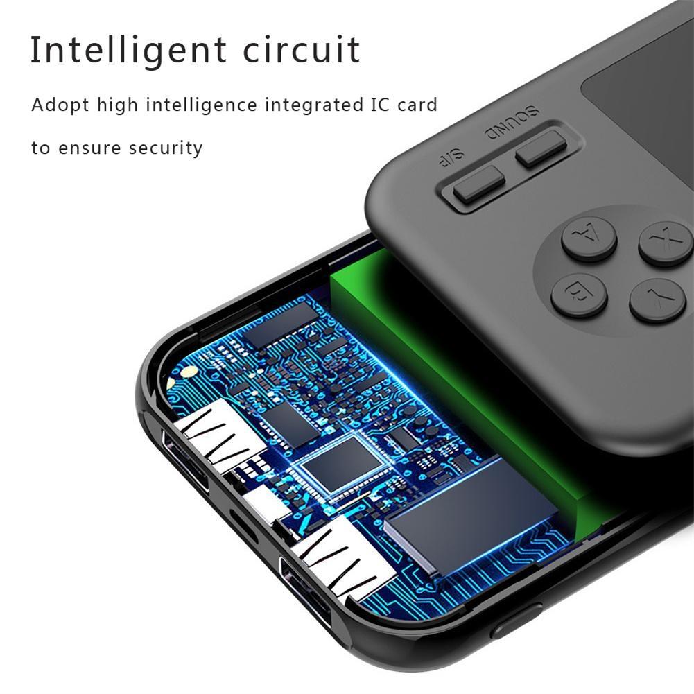 Portable Game Console With 8000Mah Battery And Colour Screen - Blue