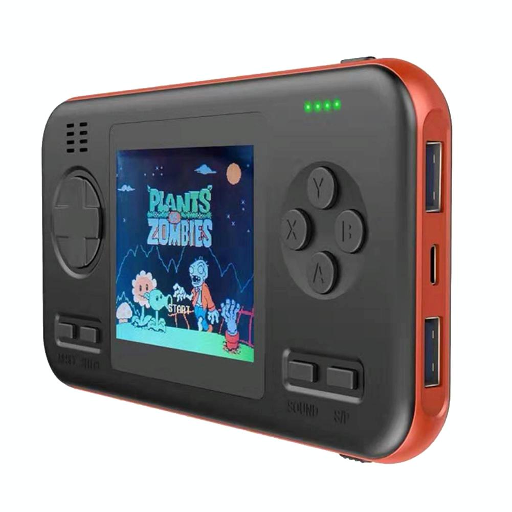 Portable Game Console With 8000Mah Battery And Colour Screen - Blue