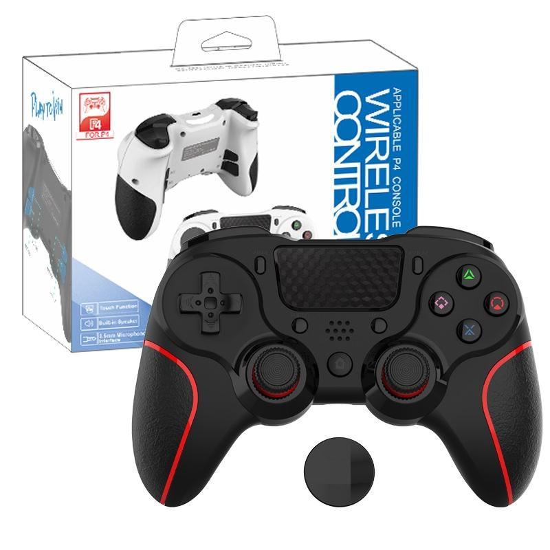 Bluetooth Gamepad for Ps4 Pro with Dual Vibration and Six-axis Control - Black