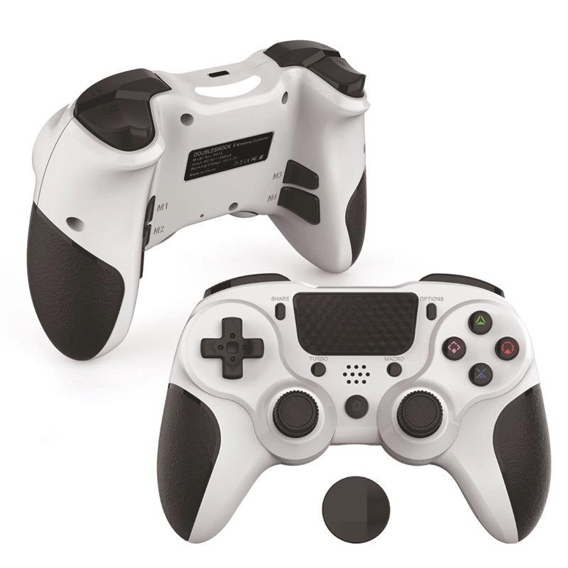 Bluetooth Gamepad for Ps4 Pro with Dual Vibration and Six-axis Control - Black