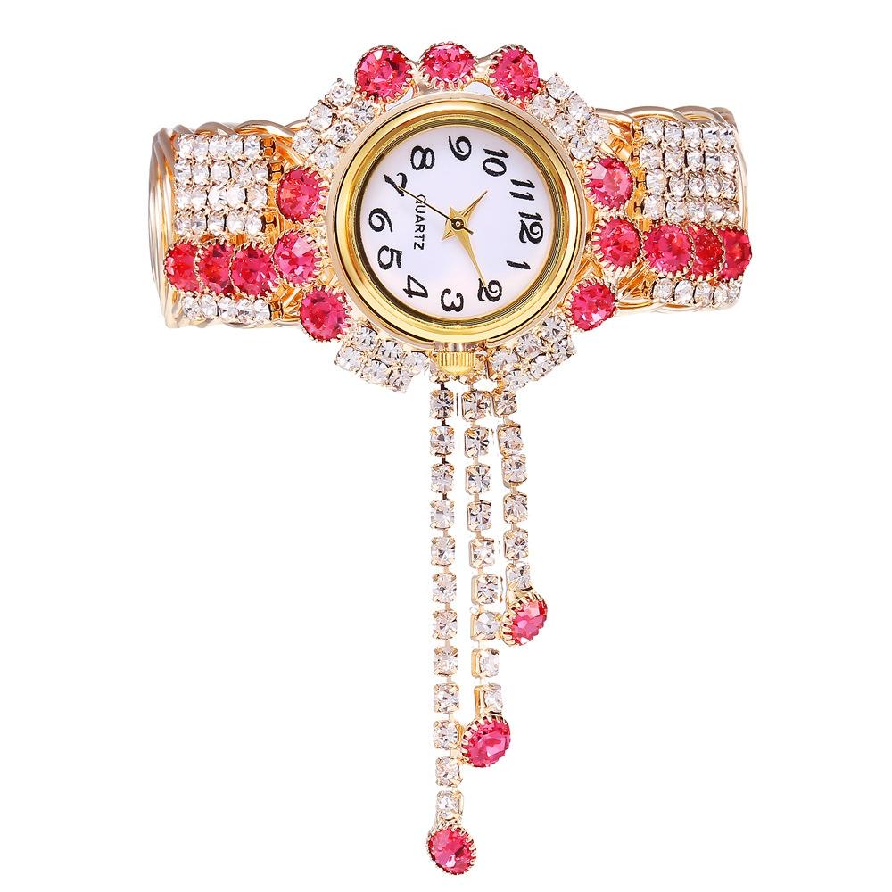 Diamond Pendant Quartz Bracelet Watch for Women - Wild and Unique - Indian