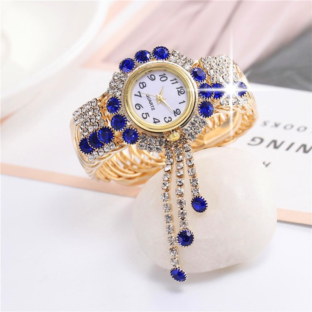 Diamond Pendant Quartz Bracelet Watch for Women - Wild and Unique - Indian