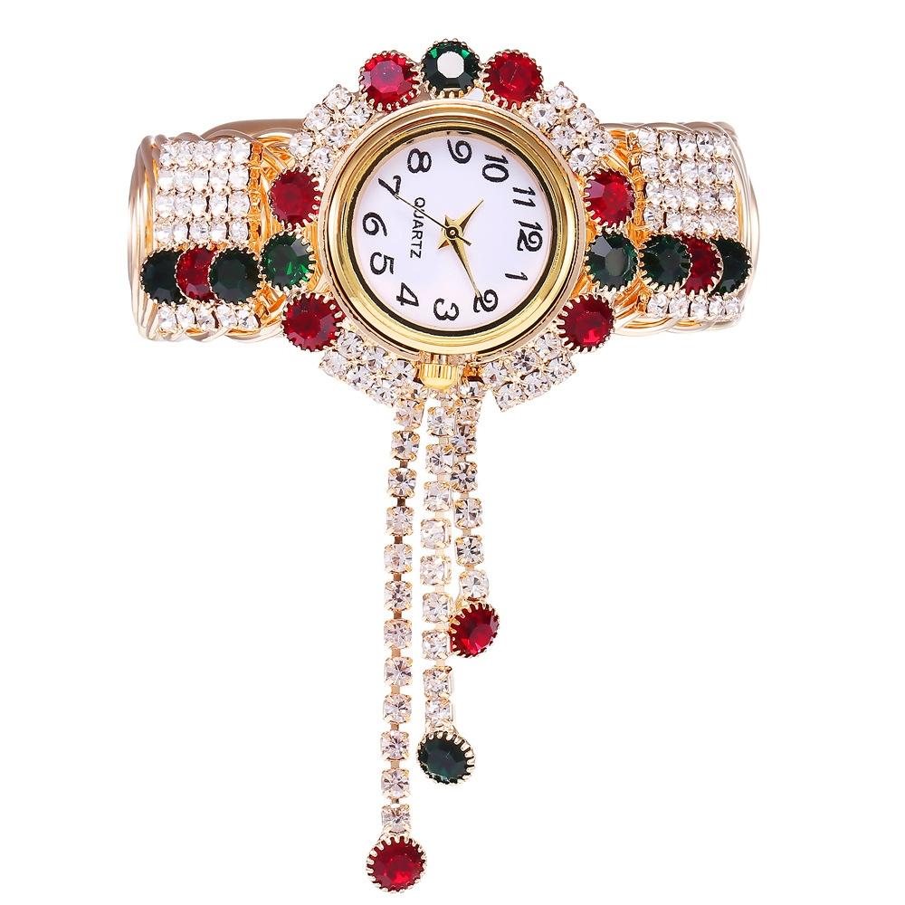 Diamond Pendant Quartz Bracelet Watch for Women - Wild and Unique - Indian