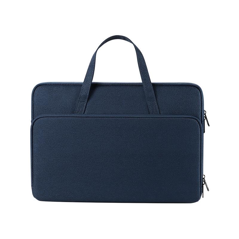 14.1-15.4 Inch Waterproof Laptop Bag - Durable and Stylish - Mysterious Black
