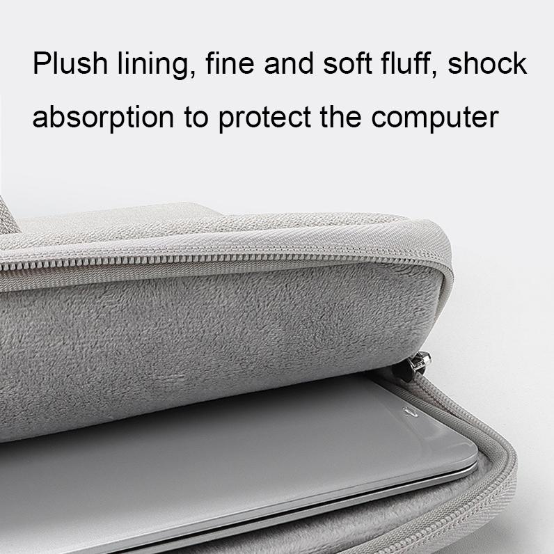 14.1-15.4 Inch Waterproof Laptop Bag - Durable and Stylish - Mysterious Black