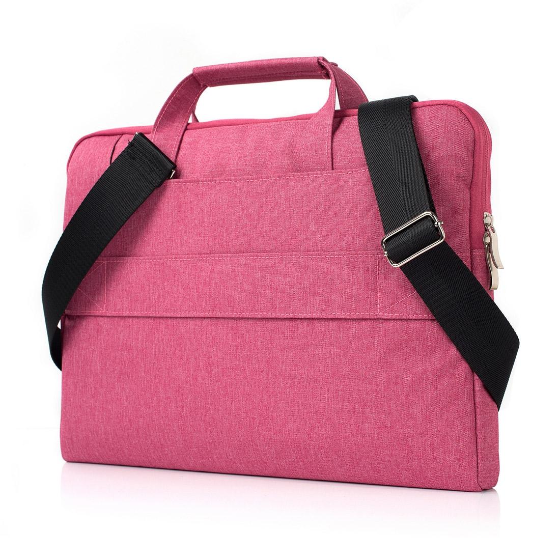 13.3 Inch Laptop Bag - Portable one Shoulder Zipper Design for Macbook Samsung Sony Dell Alienware Chuwi Asus Hp - Dark Blue