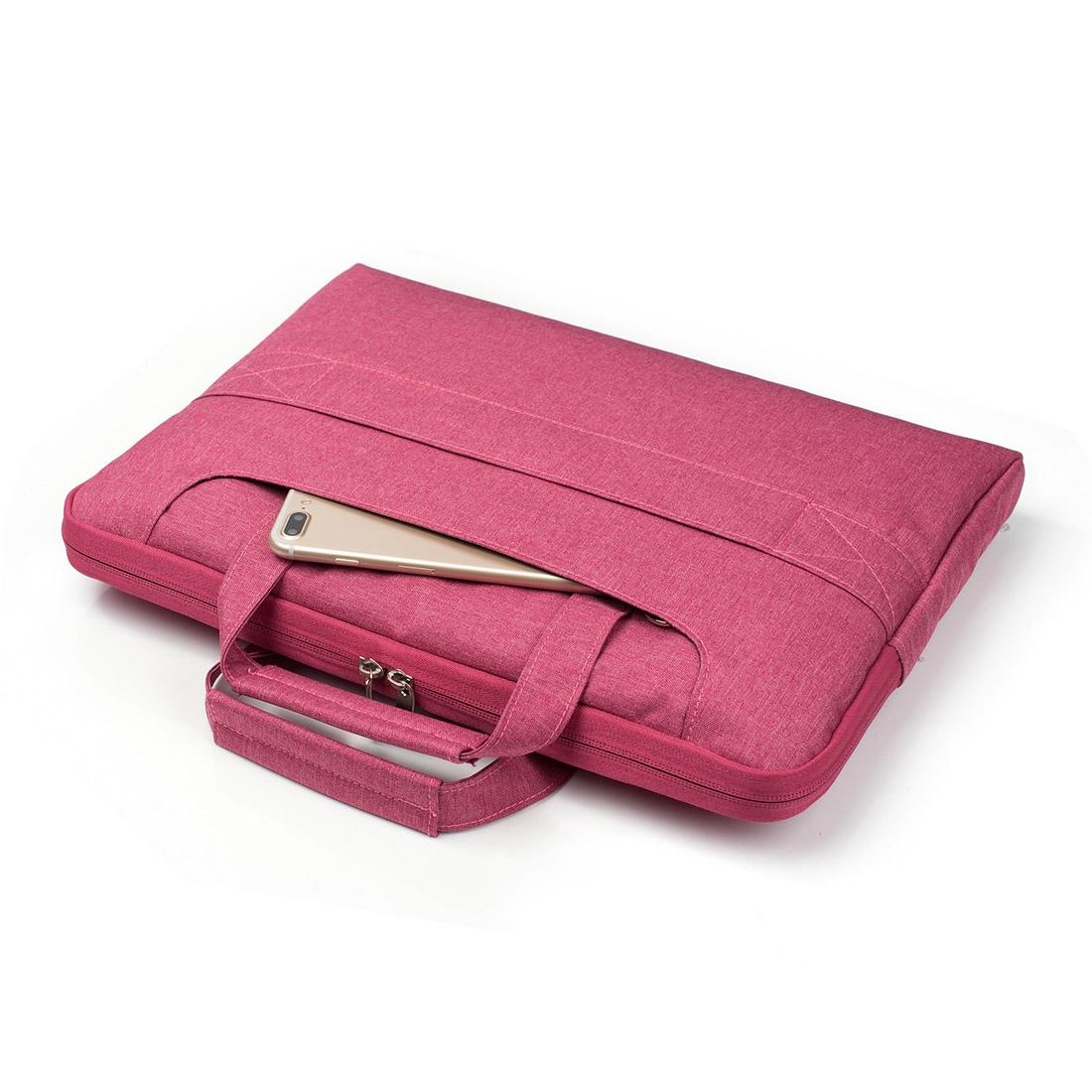 13.3 Inch Laptop Bag - Portable one Shoulder Zipper Design for Macbook Samsung Sony Dell Alienware Chuwi Asus Hp - Dark Blue