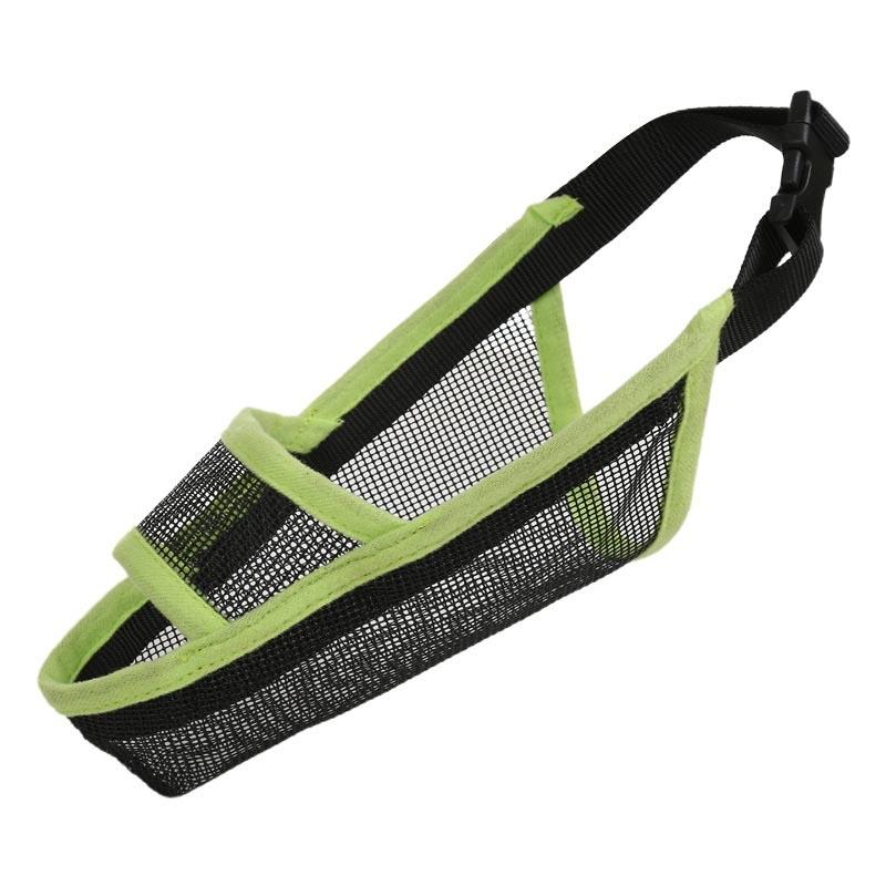 Dog Mouth Cover Anti-Bite Mesh Dog Mouth Cover Medium And Large Dogs Anti-Drop Mask Xl - Beige