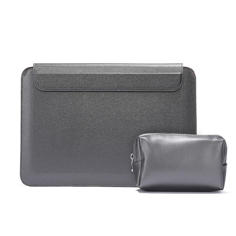 13-inch Multifunctional Laptop Stand Bag - Black - Black