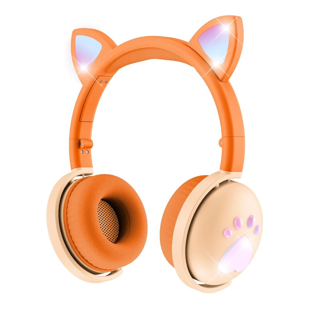 7.1 Surround Sound Cat Ear Gaming Headset With Mic - Green