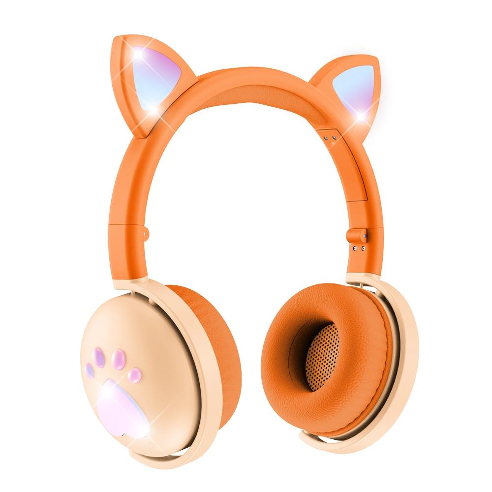 7.1 Surround Sound Cat Ear Gaming Headset With Mic - Green