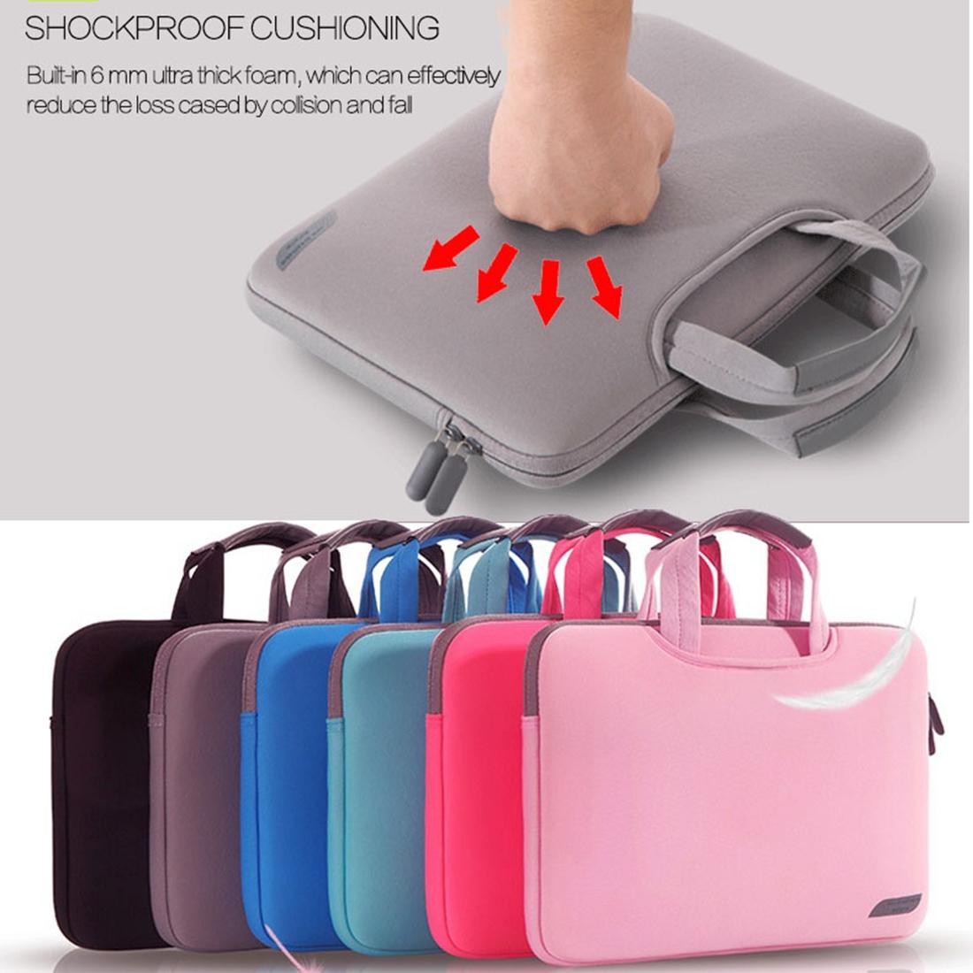 Portable Air Permeable Sleeve for 12 Laptops - 32x21x2cm - Pink