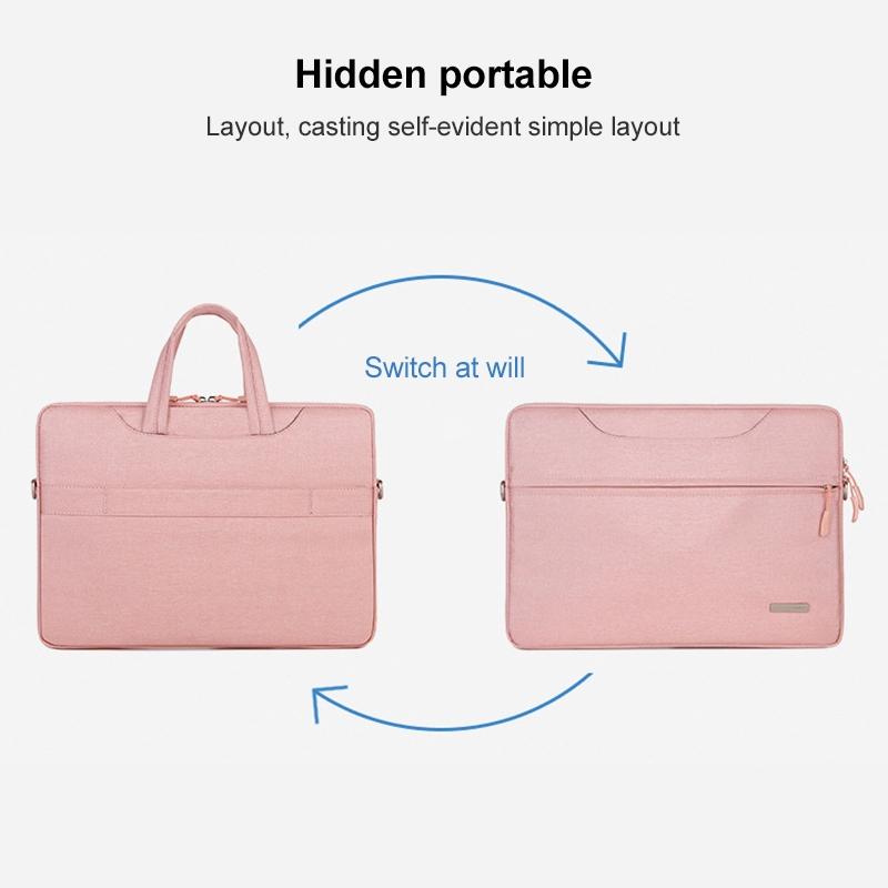 13.3 Inch Inner Bag for Handbag or Laptop with Shoulder Strap and Power Bag - Dark Blue