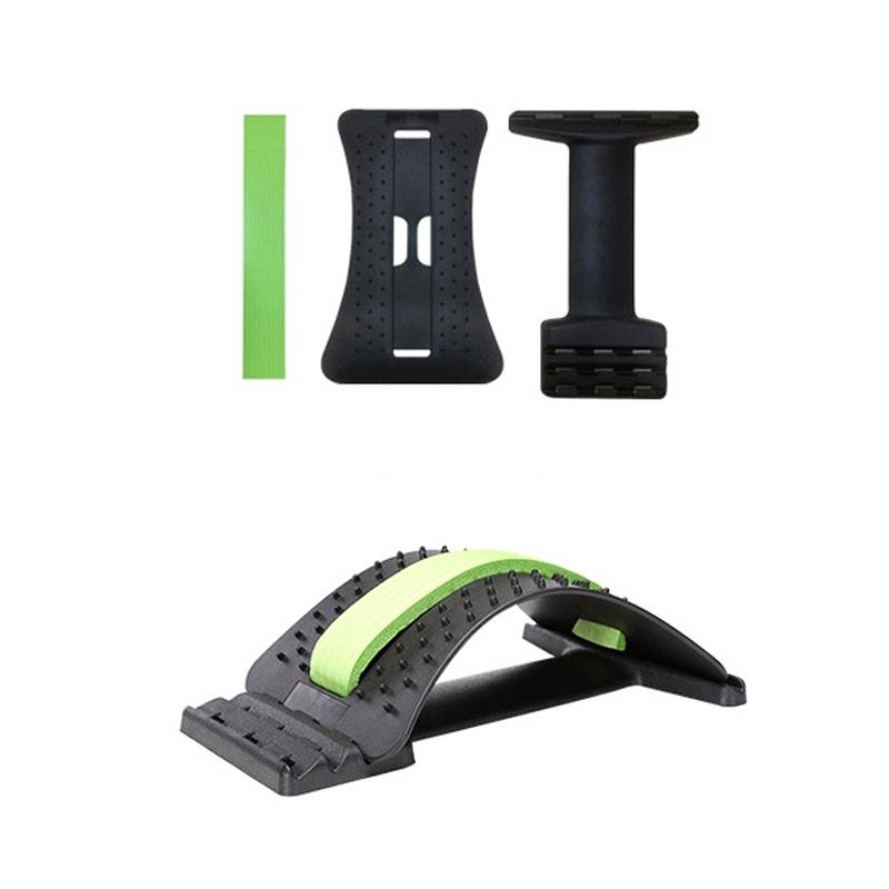 Spine Stretcher For Lumbar Disc Relief - Black Red