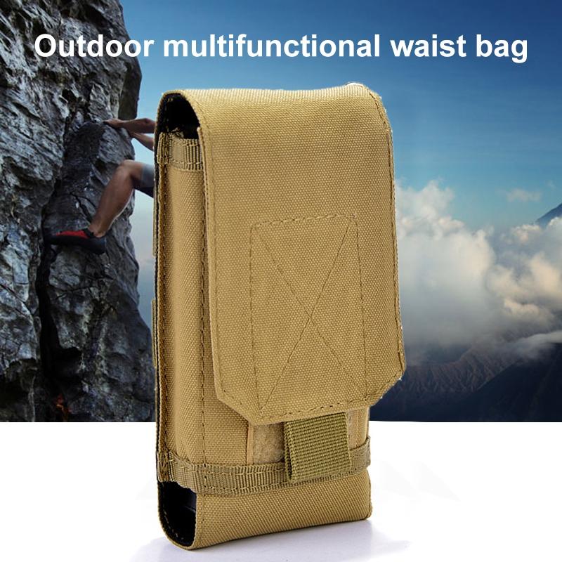 Water Resistant Outdoor Cell Phone Case 17Cm X 8.3Cm X 3.5Cm Stylish & Durable - Sand Colour
