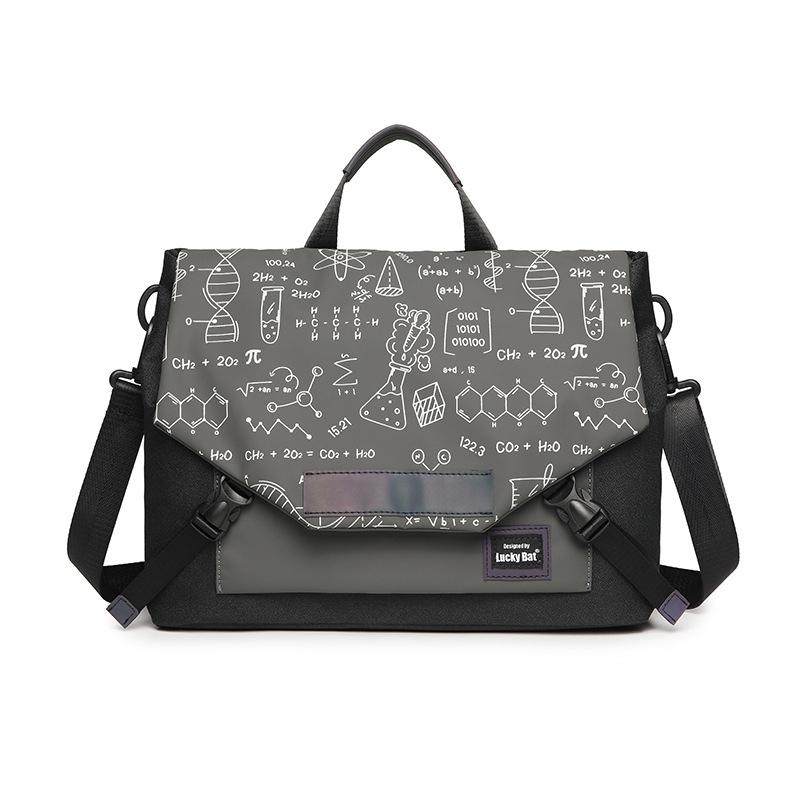 Anti-drop Crossbody Laptop Bag - 16 Inch Airbag Design - Turmeric White