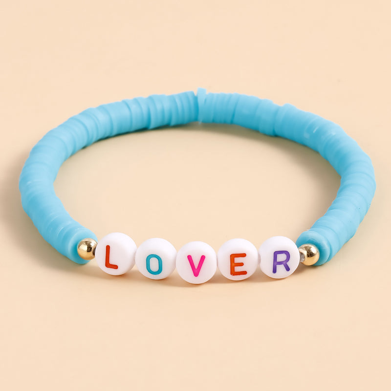 Vibe Geeks Album Inspired Taylor Concert Friendship Bracelet Polymer Clay Beads - 3-16Pcs