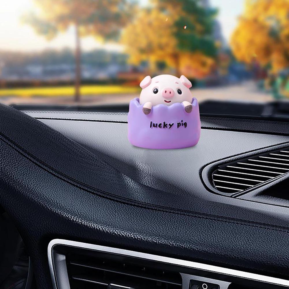 Vibe Geeks Pop Bobblehead Car Dashboard Decoration - Blue