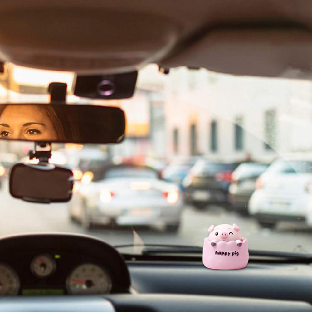 Vibe Geeks Pop Bobblehead Car Dashboard Decoration - Yellow