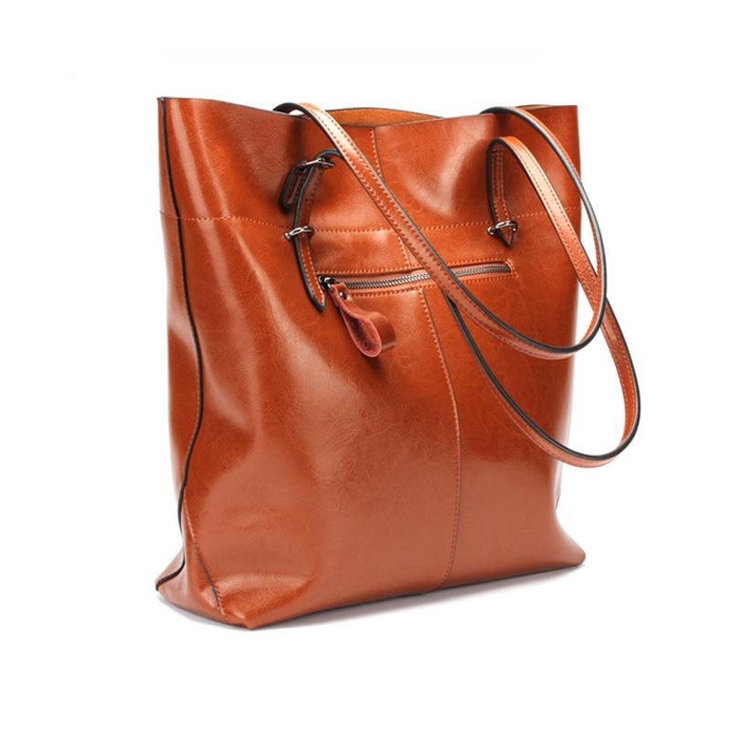Stylish Shoulder Tote For Women - Retro Black